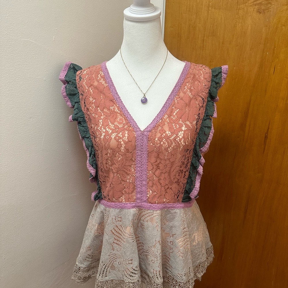 Sugar & Lips Ruffles Blouse